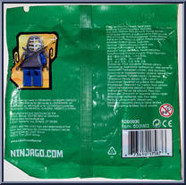 Kendo Jay Booster Pack from Ninjago - Spinner Sets manufactured by Lego [Back]