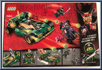 Ninja Nightcrawler from Ninjago - Sons of Garmadon manufactured by Lego [Back]