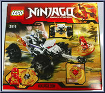 Nuckal's ATV from Ninjago - Masters of Spinjitzu manufactured by Lego [Back]