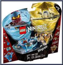 Nya & Wu from Ninjago - Spinjitzu manufactured by Lego [Front]