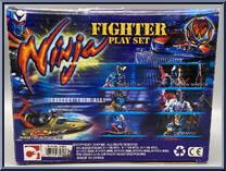Green Shadow from Ninja Hero Of The Dark - Skateboard Sets manufactured by Chap Mei [Back]