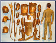 Gold Knight - Sir Gordon from Noble Knights - Basic Series manufactured by Marx [Loose]