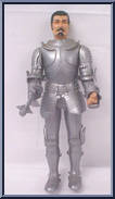 Silver Knight - Sir Stuart from Noble Knights - Basic Series manufactured by Marx [Loose]