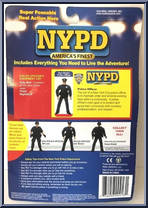 Sam Brown from NYPD / FDNY - Basic Series manufactured by Real Heroes [Back]