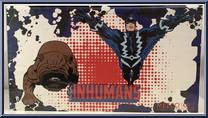 Black Bolt & Lockjaw from One:12 Collective - Marvel manufactured by Mezco [Back]