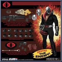 Destro from One:12 Collective - G.I. Joe manufactured by Mezco [Loose]
