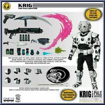 Krig (The Pale Drivers Edition) from One:12 Collective - Mezco manufactured by Mezco [Loose]