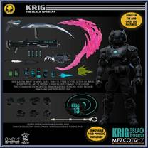 Krig-13 (Black Spartan Edition) from One:12 Collective - Mezco manufactured by Mezco [Loose]