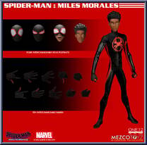 Spider-Man (Miles Morales) (Spider-Verse) from One:12 Collective - Marvel manufactured by Mezco [Loose]