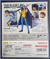 Trafalgar Law (Raid on Onigashima) from One Piece - S.H. Figuarts manufactured by Bandai [Back]