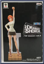 Volume 3:  Nami from One Piece Dramatic Showcase - Season 1 manufactured by Banpresto [Front]