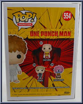 Saitama (at Martial Arts Tournament) from One Punch Man - Pop! Vinyl Figures manufactured by Funko [Back]