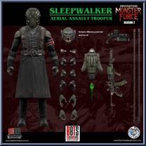 Sleepwalker Aieral Assault Trooper from Operation: Monster Force - Basic Series manufactured by Fresh Monkey Fiction [Loose]