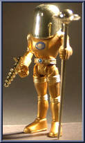 Goldiac from Outer Space Men - Basic Series manufactured by Four Horsemen [Loose]