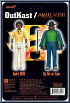 OutKast (Aquemini) from OutKast - ReAction Figures manufactured by Super7 [Back]