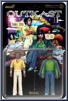 OutKast (Aquemini) from OutKast - ReAction Figures manufactured by Super7 [Front]