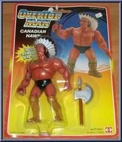 Canadian Hawk from OverTop Man - Basic Series manufactured by T.T. Toys [Front]