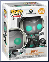 Lucio (Silver / Black) from Overwatch - Pop! Vinyl Figures manufactured by Funko [Front]