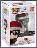 Mei (Santa) from Overwatch - Pop! Vinyl Figures manufactured by Funko [Front]