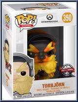 Torbjorn (Molten Core Skin) from Overwatch - Pop! Vinyl Figures manufactured by Funko [Front]