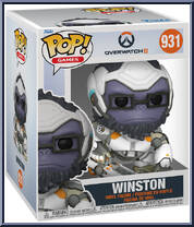Winston (Super Size) from Overwatch - Overwatch 2 Pop! manufactured by Funko [Front]