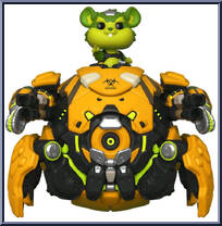 Wrecking Ball (Deluxe) (Yellow) from Overwatch - Pop! Vinyl Figures manufactured by Funko [Loose]