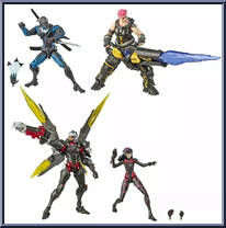 Genji / Zarya / Pharah / D. Va Action Figure