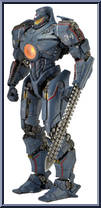 Jaeger Gipsy Danger from Pacific Rim - 18" Scale manufactured by Neca [Loose]