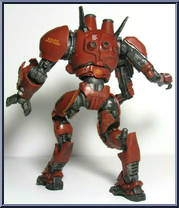 Jaeger Crimson Typhoon from Pacific Rim - Basic Series manufactured by Neca [Loose]