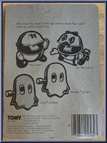 Ms. Pac-Man from Pac-Man - Wind-Up manufactured by Tomy [Back]