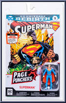 Superman from Page Punchers - 3" Scale manufactured by McFarlane [Front]