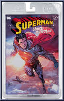 Superman (Ghost of Krypton) from Page Punchers - 7" Scale manufactured by McFarlane [Back]