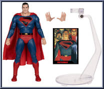 Superman (Kingdom Come) from Page Punchers - 7" Scale manufactured by McFarlane [Loose]