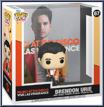 Brendon Urie from Panic! at the Disco - Pop! Albums manufactured by Funko [Front]