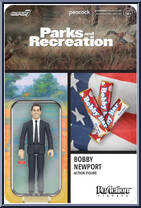 Bobby Newport from Parks and Recreation - ReAction Figures manufactured by Super7 [Front]