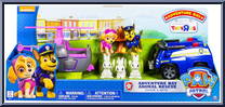 Adventure Bay Animal Rescue (Chase & Skye) from Paw Patrol - Vehicles 2-Packs manufactured by Spinmaster [Front]