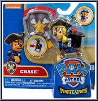 Chase from Paw Patrol - Pirate Pups manufactured by Spinmaster [Front]