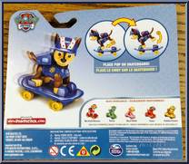 Skateboard Chase from Paw Patrol - Skateboard Pups manufactured by Spinmaster [Back]