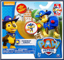 Cowboy Chase  from Paw Patrol - Western Pups manufactured by Spinmaster [Front]
