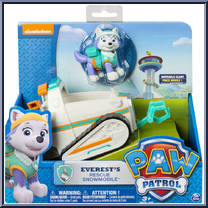 Everest's Rescue Snowmobile from Paw Patrol - Winter Rescues manufactured by Spinmaster [Front]