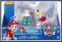 Marshall & Chickaletta from Paw Patrol - Rescue Set manufactured by Spinmaster [Front]