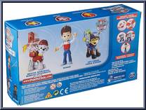 Rescue Marshall, Ryder, Chase Spy from Paw Patrol - Multi-Packs manufactured by Spinmaster [Back]