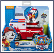 Marshall's EMT Truck from Paw Patrol - Vehicles manufactured by Spinmaster [Front]