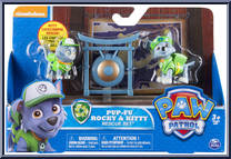 Rocky and Kitty from Paw Patrol - Pup-Fu manufactured by Spinmaster [Front]