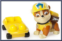 Skateboard Rubble from Paw Patrol - Skateboard Pups manufactured by Spinmaster [Loose]