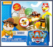 Cowboy Rubble  from Paw Patrol - Western Pups manufactured by Spinmaster [Front]