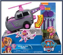 Skye from Paw Patrol - Flip & Fly manufactured by Spinmaster [Front]