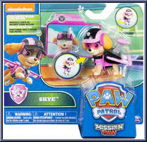 Skye from Paw Patrol - Mission Paw manufactured by Spinmaster [Front]