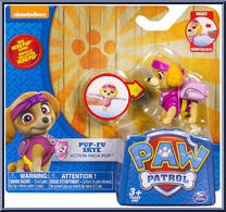 Skye from Paw Patrol - Pup-Fu manufactured by Spinmaster [Front]
