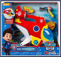 Sub Patroller from Paw Patrol - Sea Patrol Vehicles manufactured by Spinmaster [Front]